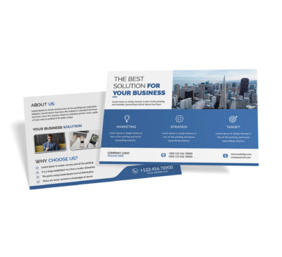 Postcards printing examples
